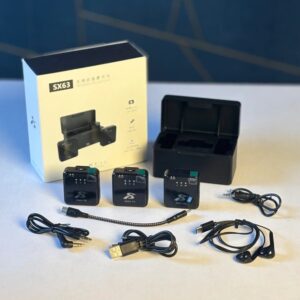 3-in-1 Wireless Lavalier Microphone SX63