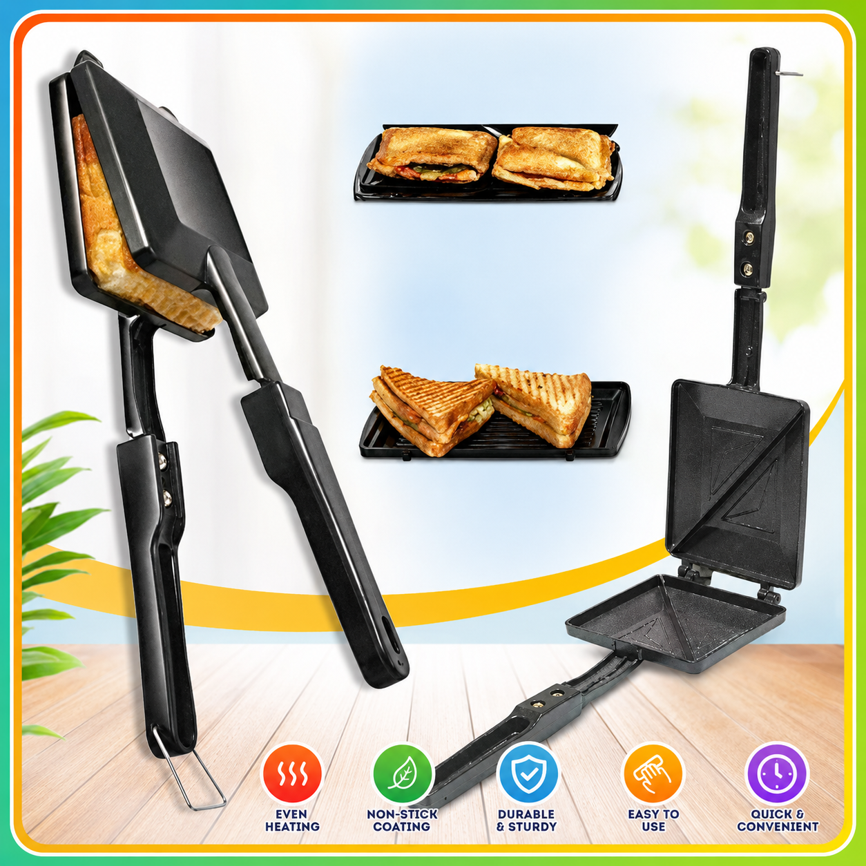 Non Stick Gas Sandwich Maker Toaster Price in Bangladesh
