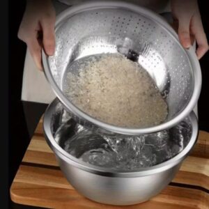 3 in 1 Stainless Steel Vegetable Cutter with Drain Basket in Bangladesh