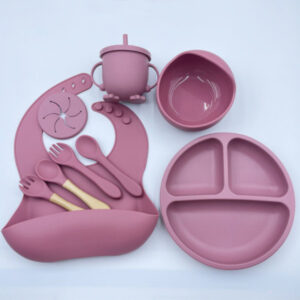 Baby Silicone Feeding Set