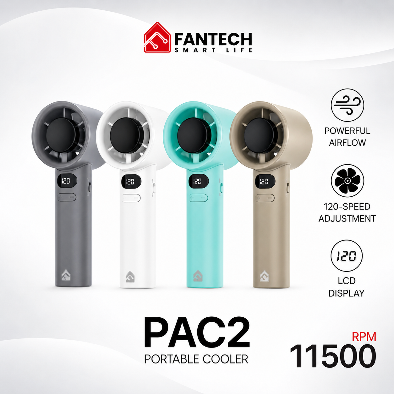 Fantech PAC2 Portable Cooler Mini Fan in Bangladesh